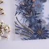 Elegant Embroidery Flower Lace Patch Sequin Clothing Decoration Patch  Fabric Crafts