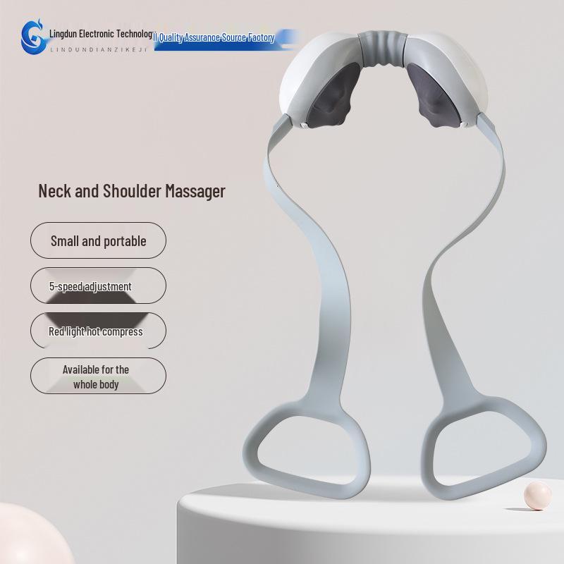

Портативный многофункциональный массажер для плеч и шеи для облегчения боли в шейных и трапециевидных мышцах English