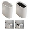 Nordic Dustbin Waste Basket Simple Rubbish Container Slim Garbage Can Bathroom
