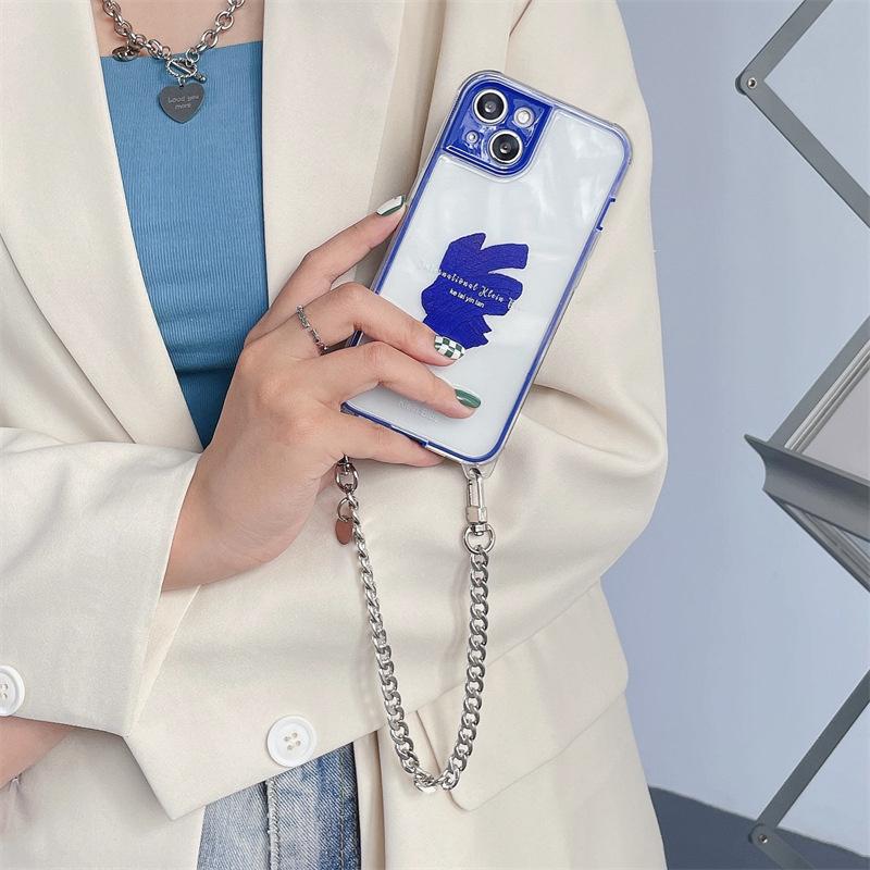 Derraffina Metal Phone Chain, Crossbody Detachable Phone
