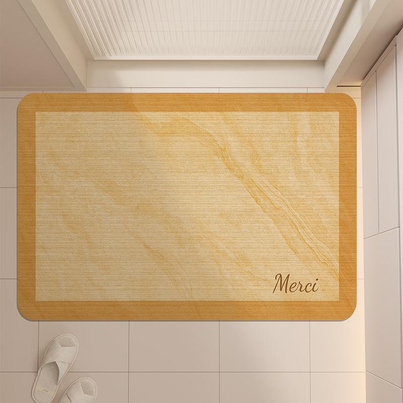 Bathroom Floor Mat Toilet Anti Slip Mat Bathroom Door Mat Foot Mat Door Mat