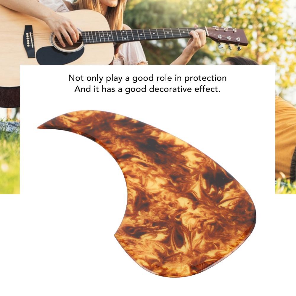 Celluloid Material Acoustic Guitar Cover Guitar Protection Accessory For Acoustic Guitar