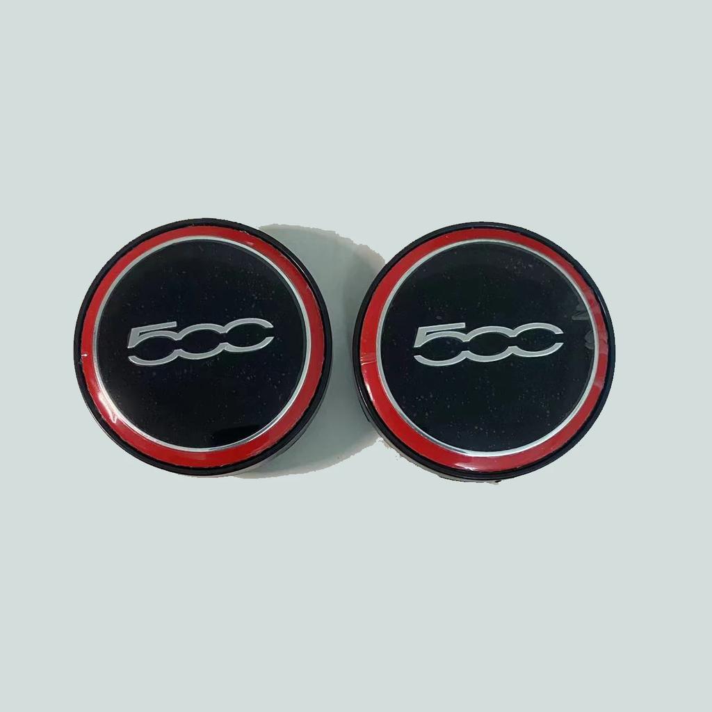 4PCS 60mm Car Wheel Hub Cover Emblem Sticker Accessory For Fiat Abarth 500 Tipo FR Panda Argo Freemont Viaggio Bravo Punto Doblo