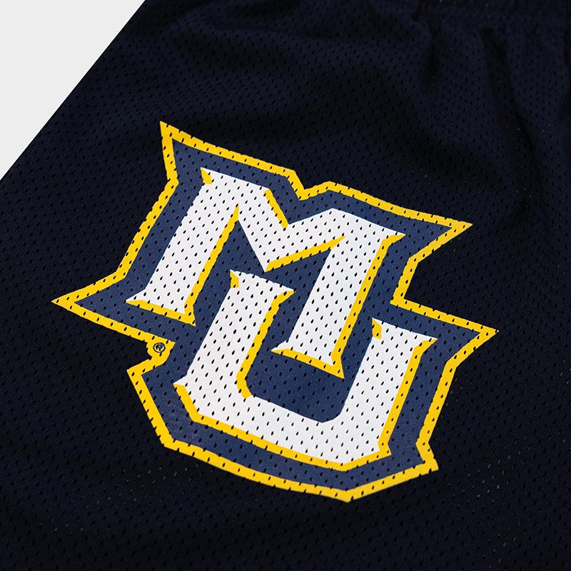 Unisex Amerikanische EE Schnelltrocknende Mesh-Sportshorts zum Laufen & Radfahren - Oberhalb des Knies