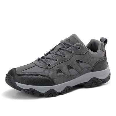 Fashion Men's Casual Sneakers Hiking Camping Safety Boots Hiking Sports Men's Shoes Large Size Flat Comfortable Fashion Walking Shoes