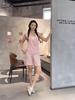 Women's Modal High-Waisted Lace-Up Summer Pajama Shorts
