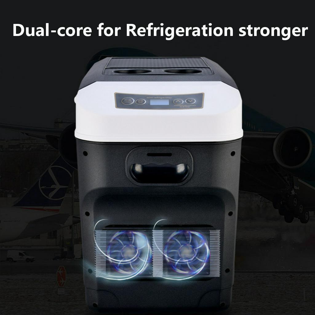 70W 28L Home/Car Use Refrigerator Ultra Quiet Car Refrigerators Freezer Cooling Heating Box Fridge Fishing Camping