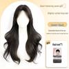 Women's Long Curly Lace Front Wig, Middle Part, Fluffy Daily Wear