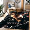 Bold Unique Style Customizable Name Carpet Design for Entryway Kitchen Foyer Decorate room Anti-slip Rug Anime Office Decor Best for Christmas
