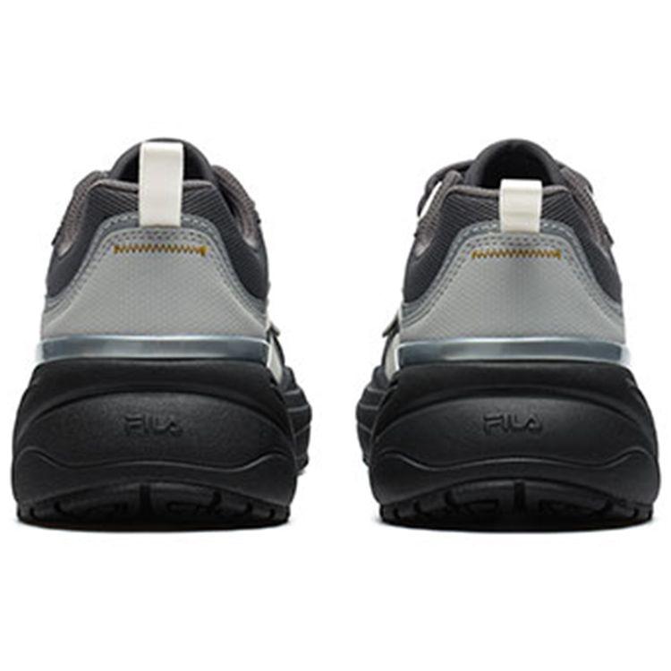 FILA Fabric Synthetic Leather Comfortable Low-Top Dad Shoes Women sneaker Gray F12W216119FFV