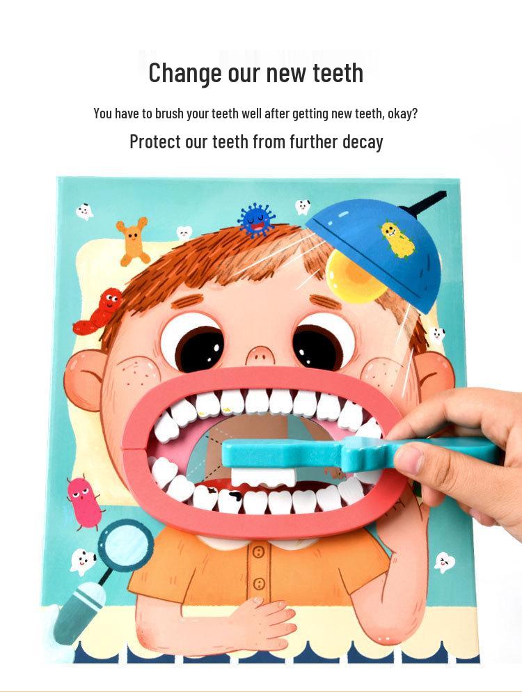Wooden Doctor and Dentist Role Play Set for Kids: Stethoscope, Syringe, and More