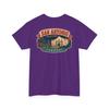 San Antonio - Mid Century Luggage Tag T-Shirt | Retro City Badge Tee