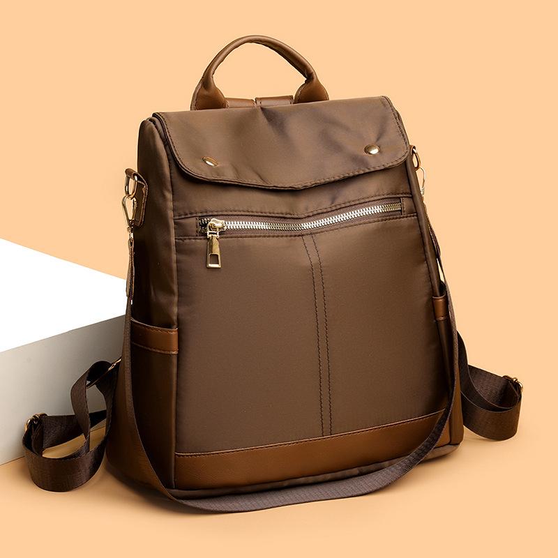 Student Schoolbag Versatile Single-shoulder Bag for Travel and Security Protection Double-shoulder Bag