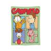 Garfield E Amici Coperta Di Natale Copri Letti Coperte Plaid in Lana Biancheria Da Letto Divano Personalizzati Caldi Ultra-Morbidi Copriletti,