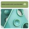 TPR Non-Slip Bath Mat with Suction Cups Shower Bathtub Mat Anti-Fatigue Bathroom Floor Mat Massage Foot Pad