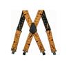 Crossing-Strap Suspenders Secure Fit Suspender Wide Straps