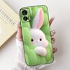Pour Motorola Edge 30 Lite 30 Neo 30Pro 4G 5G Edge+ 2022 Coque Arrière en Silicone Souple Fundas Panda Lapin Fleur Mignon