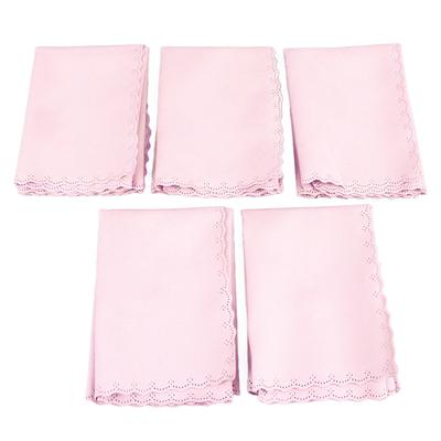 5 STÜCK Klavierputztuch Musikinstrumente Poliertuch für Gitarre Bass Violine Rosa