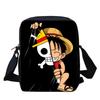 One Piece Cartoon Crossbody Bag Lightweight Adjustable Strap Casual Daily Bag Ideal Gifts For Boys Girls Bolsa Infantil Menina