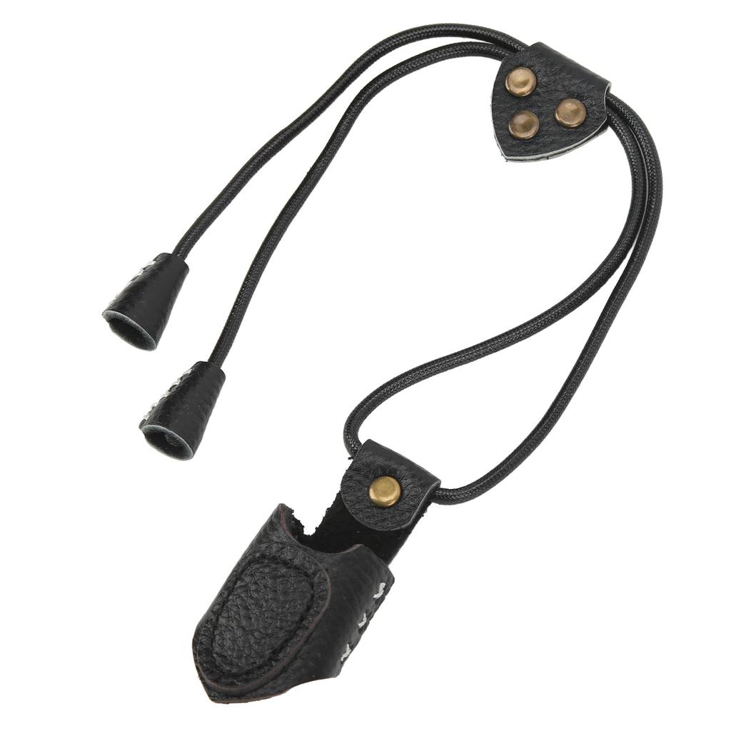 Archery Thumb Ring Imitation Cow Leather Bow Thumb Guard Finger Protection Accessories for Outdoor