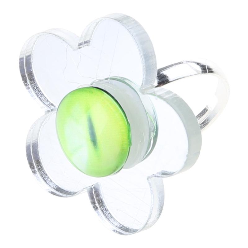 

Кільця з каменем Котяче око , Кільця з квітами, Елегантні кільця з квітковими формами, Регульовані обручки, Аксесуар, Подарунок на день народження 1