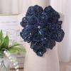 DIY Clothing Brooch Flower Multi-layer Appliques Embroidered Large Size Clothing Patches Sequin 3D Clothing Applique Dressmaking