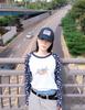Jwijwiyu Bad Girl Star Raglan Long Sleeve