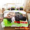 Stampa 3D Eminem Rapper Set Biancheria da Letto Ragazzi Ragazze Twin Queen King Size Copripiumino Federa Letto ragazzi Adulto Tessile per la Casa