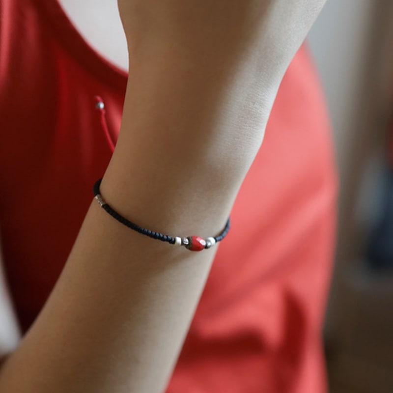 

MADE BY EGO Berry Howlite Bracelet FREE (adjustable)