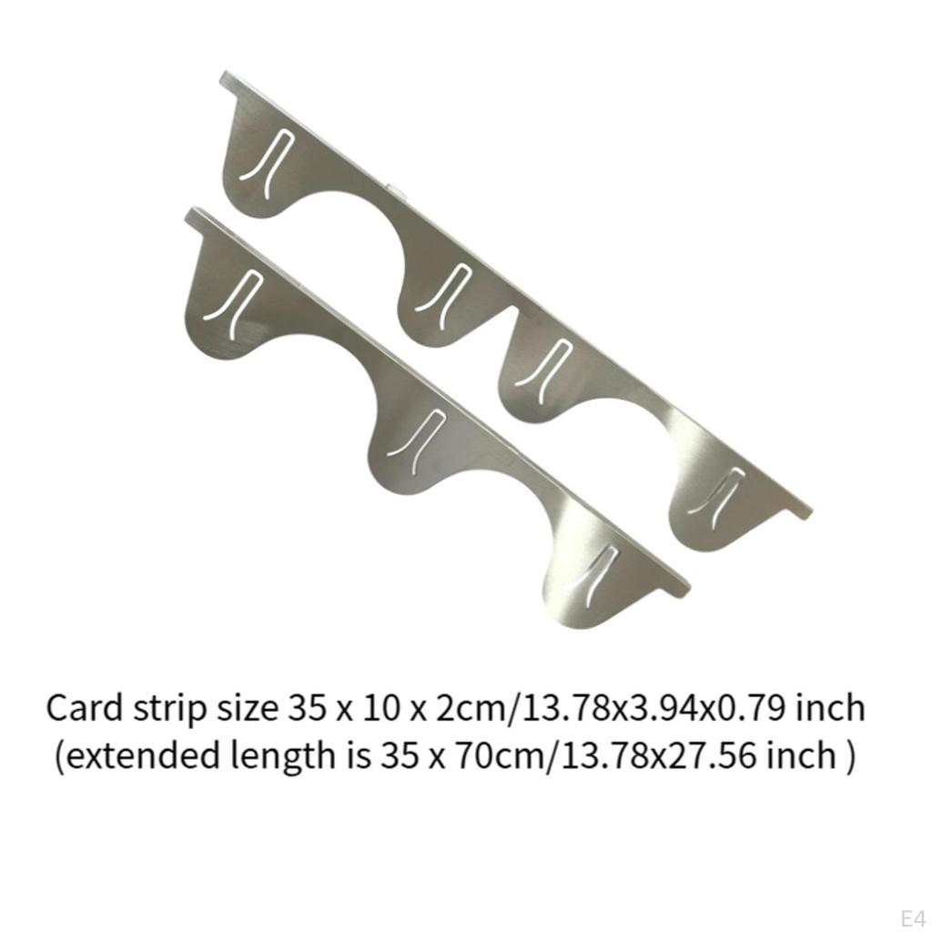 Stainless Steel Kitchen Counter Gap Filler for Stovetop And Connection