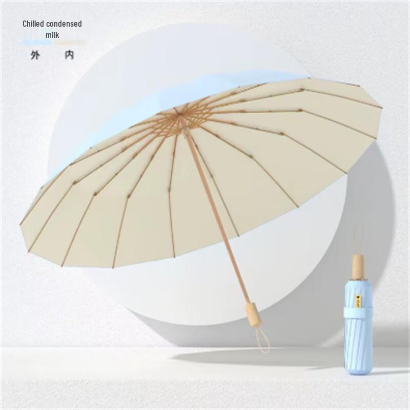 

Ximengyuan 16-Rib UV Protection Dual-Use Foldable Umbrella