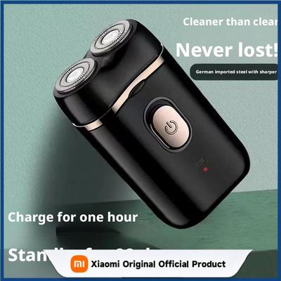 Men Shaving Tool Usb Rechargeable Portable Electric Shaver for Men Waterproof Mini Travel Rotary Razor