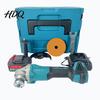 Cordless Angle Grinder Lithium Brushless Grinder Adjustable Speed High Torque Electric Tool 950W 8000RPM Steel Cutting Power Tool with Auxiliary