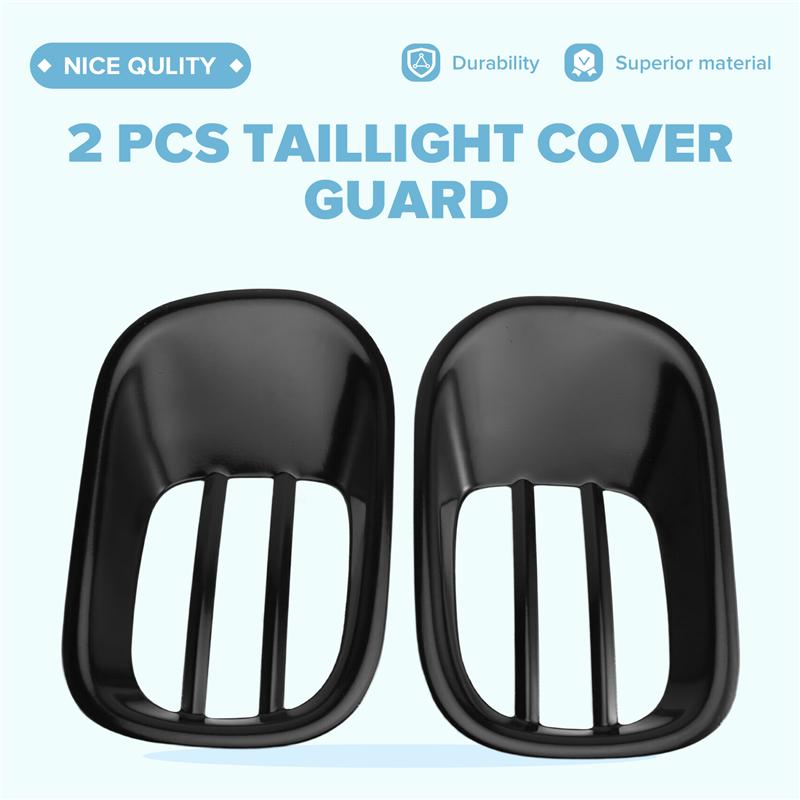 For Jeep Renegade 16-22 Car Rear Tail Fog Light Lamp Decorative Cover Stickers Hoods Guard Exterior Accessories LHD