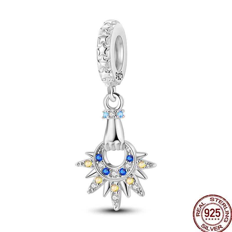 Copper Copper Snowman Gingerbread Santa Claus Ornaments Beads Suitable For 3Mm Original Bracelet Diy Jewelry