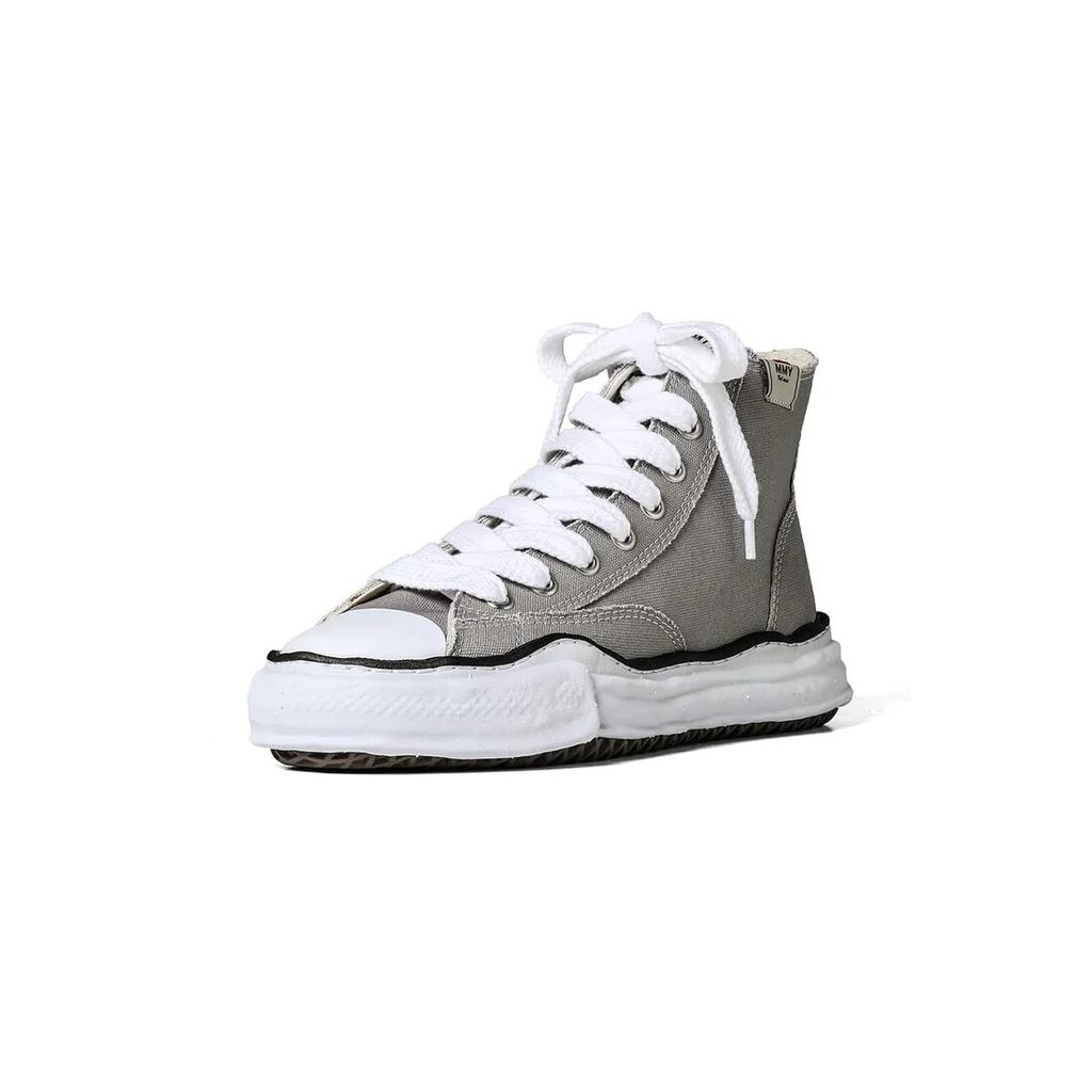 A01FW701-GRAY Maison MIHARA YASUHIRO PETERSON Original Sole Canvas High (Men's)