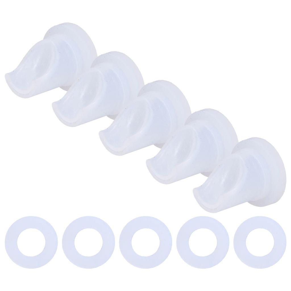 D Coupler Gas Check Valve Beer Line Washer Gasket No Leakage Odorless Beer Keg Coupler Accessories for Sankey Coupler