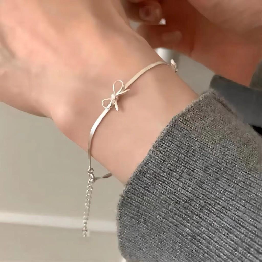 Sophisticated And Beautiful Copper Butterfly Chain Bracelet Sweet And Style Fresh