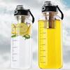 Large Capacity Tea Separation Cup Thickened Glass Tea Water Bottle Glass Water Cup  Water Drinking