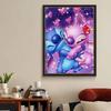 Full Round Diamond Painting Stitch and His Girlfriend Art Rhinestone Picture Mosaic DIY 5D Cross Stitch Embroidery Home Decoration