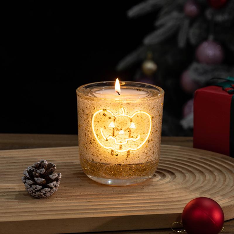 LED Light-Sensitive Christmas Aromatherapy Candle Souvenir