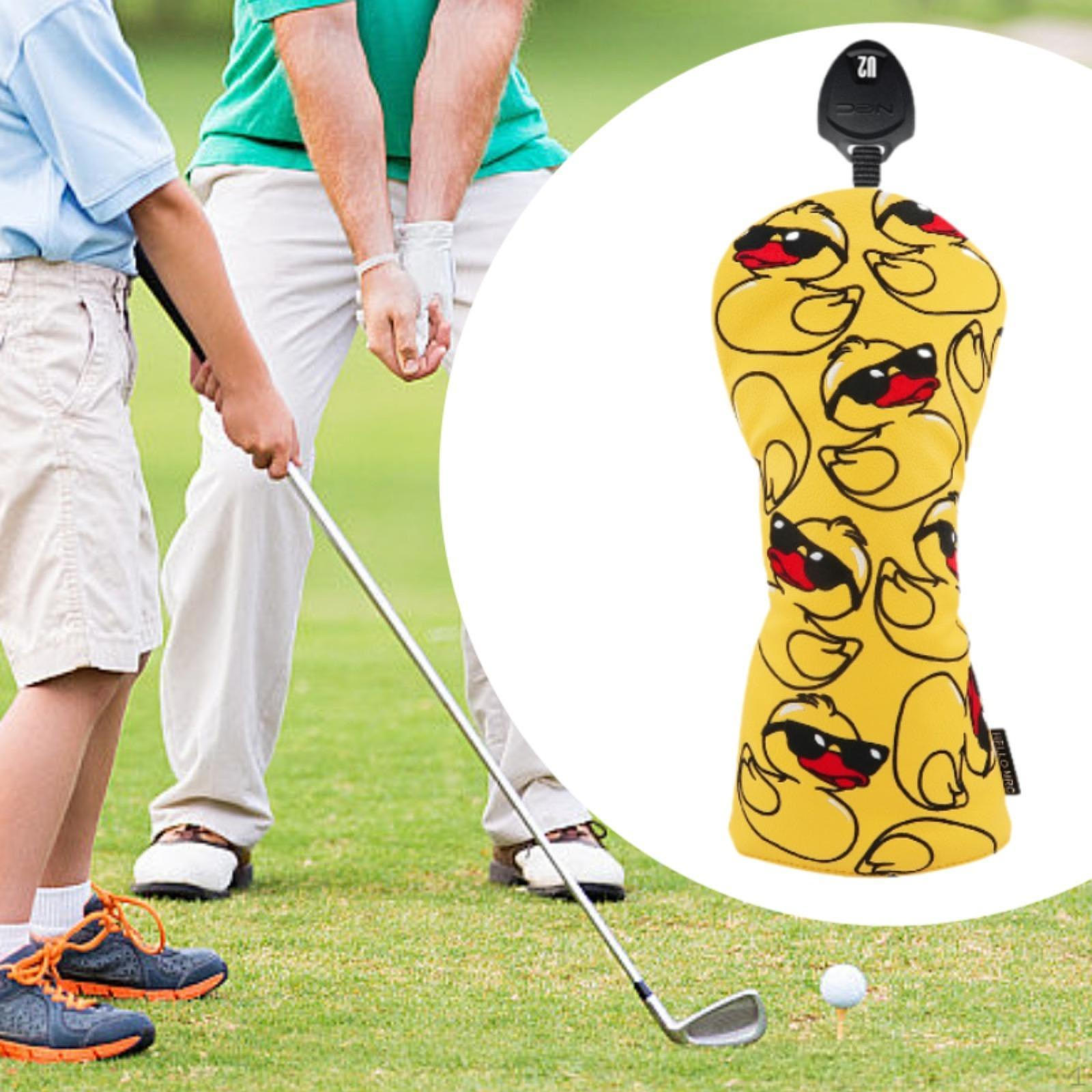 

Чехол для головы гольф-клюшки, защитный чехол для гольф-оборудования из искусственной кожи