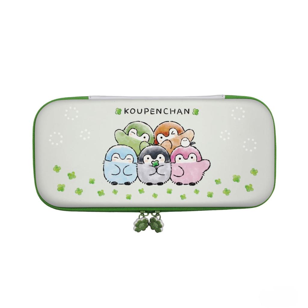 Allone EVA Color Case for Gaming Koepen-chan 14.5×4×30cm Switch 2 Portable Protection Scratches Dirt Double Zipper Inner Pocket Lightweight Character