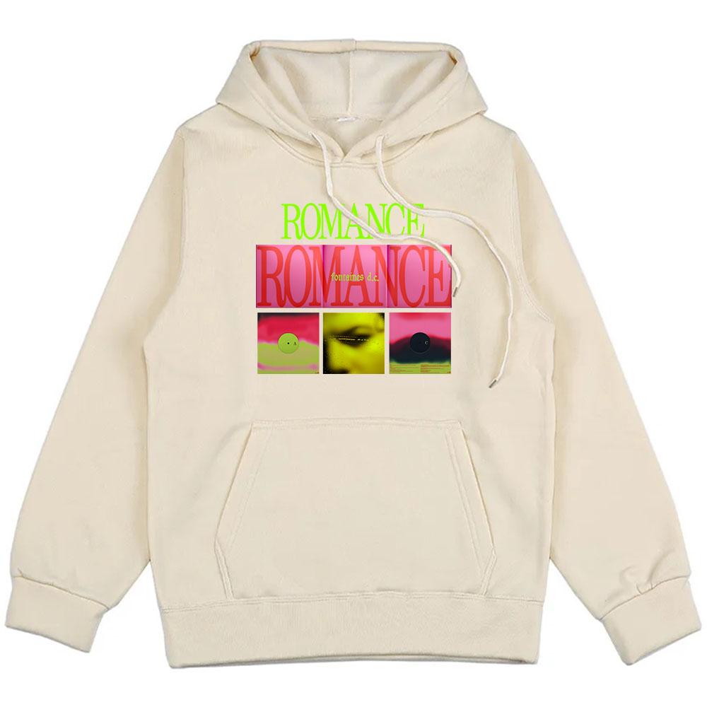 Graphic Hoodies Band Fontaines D.C.Romance Sweatshirts Moletom Ropa Hombre Winter Soft Long Sleeve Clothes Men