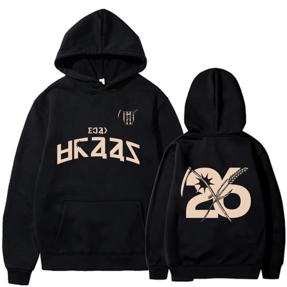 

Rock Band My Chemical Romance Hoodies The Black Parade Tour Hooded Sweatshirt Mens Women Loose Long Sleeve S