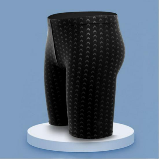 Pánské rychleschnoucí plavky z žraločí kůže a set čepice - Závodní voděodolné plavky