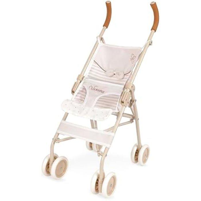 

Дитячий візок для ляльок - DE CUEVAS - Grande Verona - Складаний - Елегантний дизайн - Для ляльок сірий