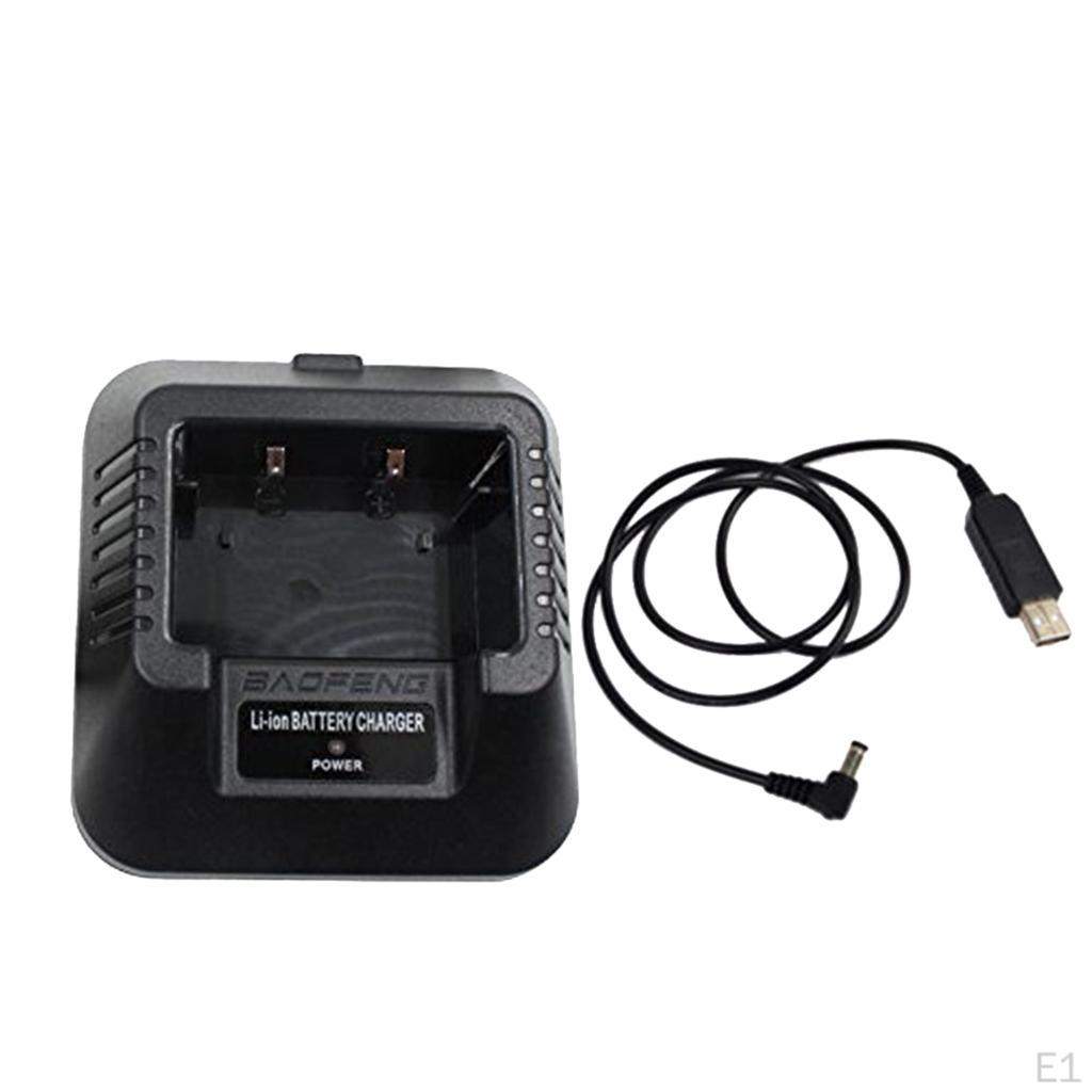 USB Charger Adapter For R BF-F8+ BF-F8HP Ham