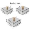 Cheese Melting Dome Wood Handle Stainless Steel Cooking Cover For Steak Frying And Barbecue Accessories