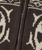 Nomaenyueol Cowichan Hooded Zip-Up - Brown